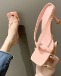 2022 אופנה חדשה אלגנטית סנדלי ורדים פתוחים לנשים נעלי עקב גבוהות נעלי עקב נעלי בית יוקרה סנדלי נשים מעצבות אישה