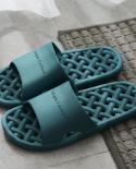 Bathroom Leaky Slippers Non Slip Open Toe Soft Sole Integrated Molding Hollow Out Mens And Womens Summer Beach Slipper