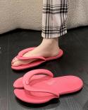 Summer Foldable Flip Flops Eva Non Slip Flat Open Toe Casual Men Women Home Slippers Slides Bathroom Supplies Chanclas P