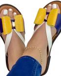 Slipon Soft Sole Women Slippers Rubber Open Toe Bowknot Flat Sandals Walking Shoes  Womens Slippers