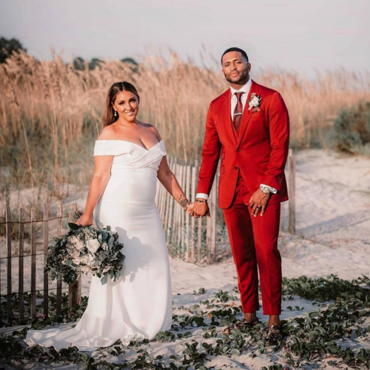 Plus size deals wedding suit