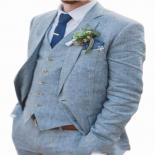 Men's Suits Patterned Tux 3 Pieces Groom Suits For Wedding Dress Suits Slim Fit Shawl Lapel Jacquard Tuxedo (blazer+vest