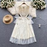 Summer Long White Tulle Dress For Women Embroidery Luxury Maxi Female Formal Dresses Bohemian Lace Vestidos Party Evenin