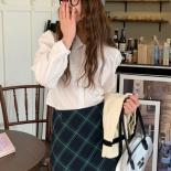 Skirts Women Plaid Comfortable  Style Creativity Slim Fit Summer Schoolgirls Lovely Elegant Retro Simple All Match New