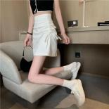 Skirts Women Lace Up Simple Sweet Ladies Cozy Personality Classics Fashion All Match  Style Spring Pure Elegant Graceful