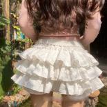 Princess Ball Gown Skirts Women Gothic Hotsweet Ruffles Lolita Prairie Chic Summer Fashion Streetwear Mori Girl Style Ha