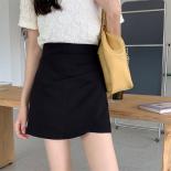 Skirts Women Shirring Design Summer Temperament With Lining Harajuku Empire Hot Sale Comfortable Daily Solid Feminine Bo