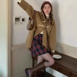 Skirts Women Preppy Style Plaid Soft Cozy Feminine Ulzzang High Waist Student Dating College Daily Sweet Schoolgirl Fald