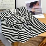 Skirts Women Striped Lace Up Leisure Cozy Basics Classics Creativity  Style Students Temperament Graceful Spring All Mat