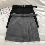 Skirts Women Mini Daily  Fashion Solid Pleated Tender Student Casual All Match Summer Classic Chic Harajuku Office Lady