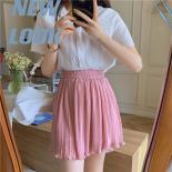 Skirts Women Pleated Tender Cute Ladies Solid Empire Hot Sale Schoolgirl Summer Mini Allmatch Popular Light Soft Slim Bo