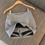 Skirts Women Trendy Leisure Allmatch Mini High Waist Youth Aline Elegant Daily Folds Summer Breathable Simple Solid Slim