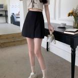 Skirts Women Solid Trendy Simple Empire Leisure A Line Summer Mini Creativity Streetwear Ulzzang All Match Comfortable D