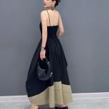 Qing Mo 2023 Summer New  Colored Casual Half Skirt Slim Single Piece Skirt Women Fashion Black Zxf3255  Skirts