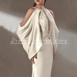 Chic Applique Pleat With Beaded Mermaid Evening Dress Strapless Delicate Women Luxury Party And Banquet Custom Made Gown