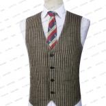 2023 Men Suit 3 Pieces Casual Peaked Lapel Single Breasted Fashion Slim Fit Business Tuxedos Prom Coat Waistcoat Pants