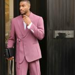 Latest Design Men Suits With Belt Costume Homme Peal Lapel Prom Slim Fit Tuxedo Wedding Groom Terno Masculino Blazer 2 P