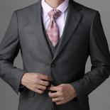 (customized Sizes) Lead Gray Threepiece Suit Original Design For Formal Occasions, Weddings, Groomsmen Attire Highend Fa