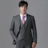 (customized Sizes) Lead Gray Threepiece Suit Original Design For Formal Occasions, Weddings, Groomsmen Attire Highend Fa
