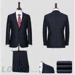 Men's Premium Suit Business Suit, Professional Formal Wear, Ideal For Work And Weddings,50% Wool,customizable Fit With 2