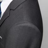 Genuine 6xl Men's Gray Business Casual Suit, Twopiece/threepiece Suit For Formal Occasions, Premium Quality Grey Suits  