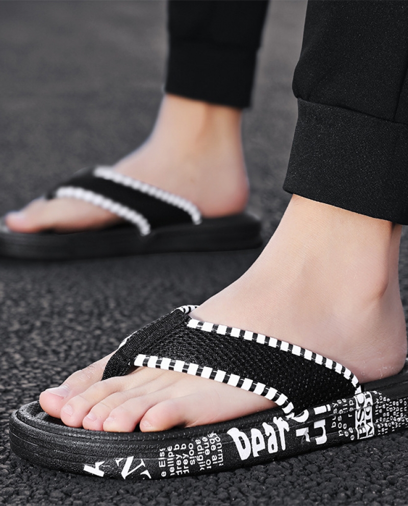  Flip Flops Mens Large Size Thick Soled Flip Flops Sandals And Slipper