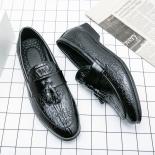 New Loafers Shoes Men Black Brown Round Toe Tassel Handmade Classic Business Casual Shoes Men Shoes Size 38 48 Free Ship