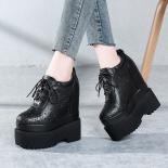 Fashion 2022 New Summer Hollow Out Breathable Ankle Boots Wedges Thick Platform Shoes Casual Women Elegant High Heels E0