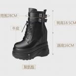 Thick Platform Ankle Boots Women  Women's Ankle Boots Thick Heels  2023 Designer  