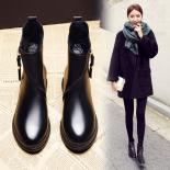 Brand Designer Womens Party Banquet Dress Ankle Boots Warm Cotton Genuine Leather Winter Shoes Outdoors Chelsea Snow Boo