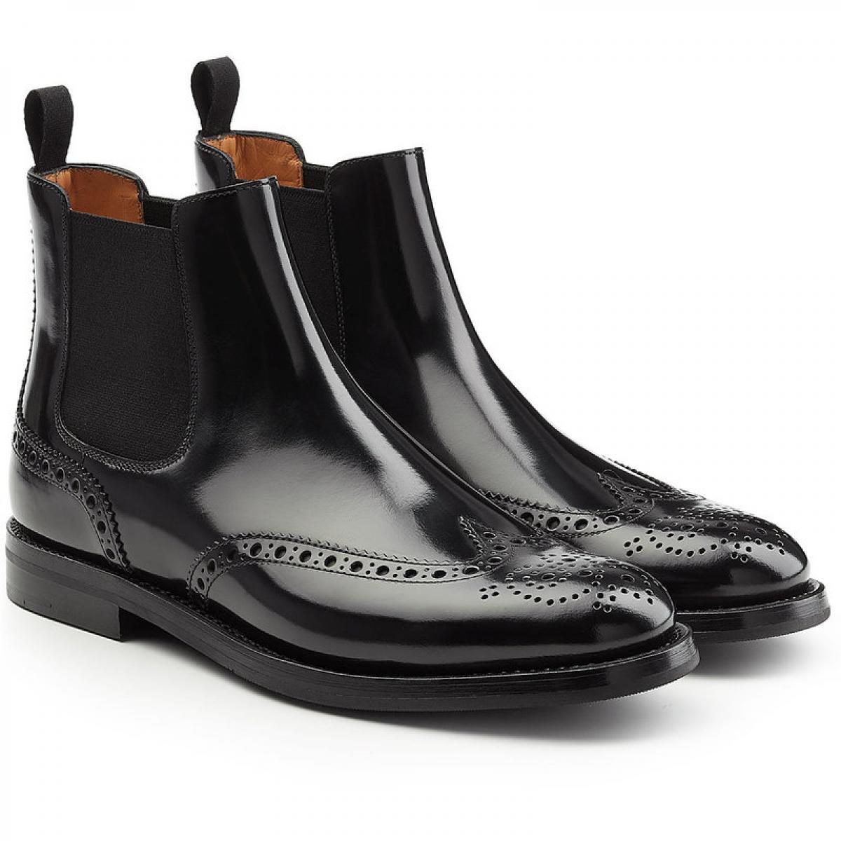 100 32 US Botas de cuero italianas para mujer Botas de dise ador