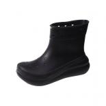 Uni أحذية المياه قباقيب الارتفاع زيادة Slipon المرأة رجل جودة عالية سميكة القاع منصة Rainboots نونسليب إيفا الأحذية