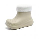 Uni Water Boots Clogs Height Increasing Slipon Women Man High Quality Thick Bottom Platform Rainboots Nonslip Eva Boots 