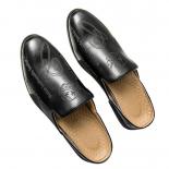 נעלי לופרס שחורות חדשות לגברים חום חלק על בוהן עגול אביב סתיו עסקים משלוח חינם מידה 38 44 zapatos de vestir homb