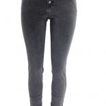 High Waist Women Denim Jeans 2023 New Black Color Women's Street Denim Pants Trousers Dark Blue Skinny Jeans Pencil Pant