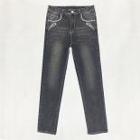 Women's Jeans 2023 High Waist Slim Long Pants Women's Streetwear Loose Casual  Denim Pants Women's Straight Pants Y2k Je