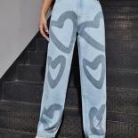 2022 New High Waist Straight Leg Jeans Woman Simple Style Casual Cotton Denim Pants Ladies Loose Streetwear Jeans
