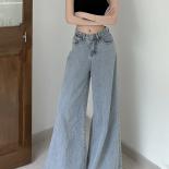 Zoki Hip Hop Streetwear Flare Jeans Women  Oversize Baggy High Waist Denim Pants Harajuku Fashion Y2k Big Flare Trousers