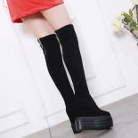 Long Boots Skinny Legs  Skinny Knee Boots  Boots Women Stretch  Women  Long Boots  Women's Boots  