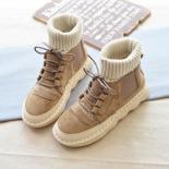 Mori Girl Retro Women Boots Literary Wild Socks Boots Handmade Softsole Comfort Women's Ankle Boots Students Flat Casual