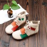 Mori Literary Retro College Style Casual Short Boots Soft Sole Round Toe Flat Single Boots Ethnic Style Mixed Colors Ank