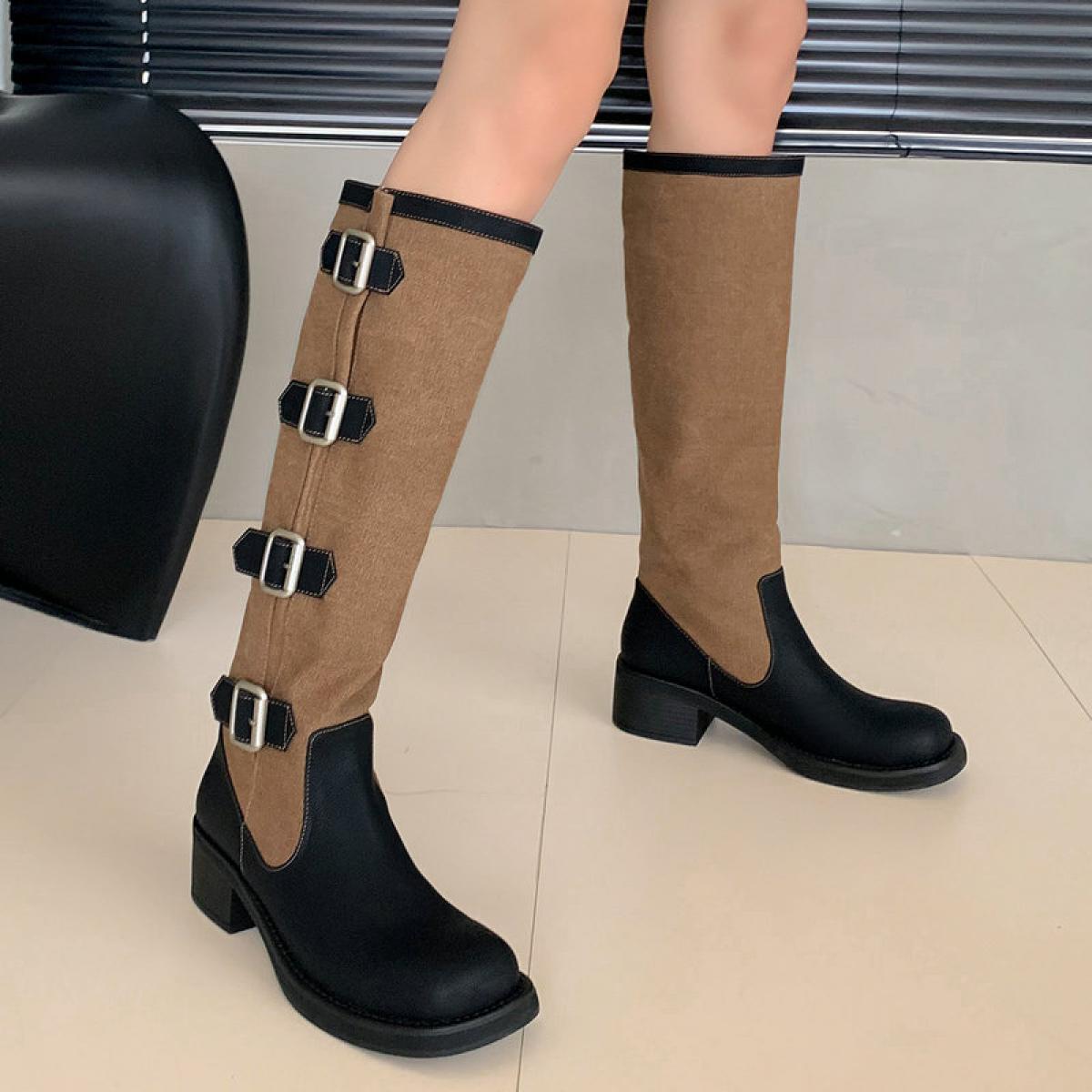 96 20 US 2024 botas hasta la rodilla para mujer moda Oto o