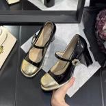 Women Sandals Autumn Marie Jane Shoes High Heels Fashion 2023 New Trend Brand Lolita Dress Party  Pumps Casual Women Sho