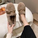 New Trend Fur Women Flats Shoes Snow Boots Warm Cotton Shoes 2023 Winter Boots Casual Plush Walking Outdoors Mujer Zapat