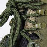 Hommes bottes militaires tactiques fermeture éclair latérale à lacets Combat Trekking bottes automne tête ronde travail randonné