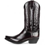 Bout pointu Western Cowboy bottes hommes automne imperméable grande taille plate-forme bottes antidérapant chaussures de marche 