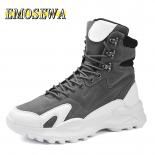 Men Winter Fashion Casual Luxury Platform Shoes Boots Classic 2023 Outdoor Activities Warm Male Formal Sneakers Original