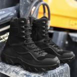 الرجال الأحذية التكتيكية الجيش العسكرية الصحراء مقاوم للماء الرجال الأحذية التكتيكية العسكرية أحذية رجالية