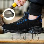 נעלי בטיחות גברים קלות משקל נעלי ספורט נעלי בטיחות בטיחות גברים נעלי עבודה בנייה חסינות דקירה