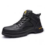 Work Safety Mens Steel Toe Boots  Construction Steel Toe Boots  New Safety Shoes  